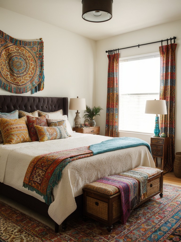 Boho Bliss: Unique Apartment Bedroom Decor Ideas