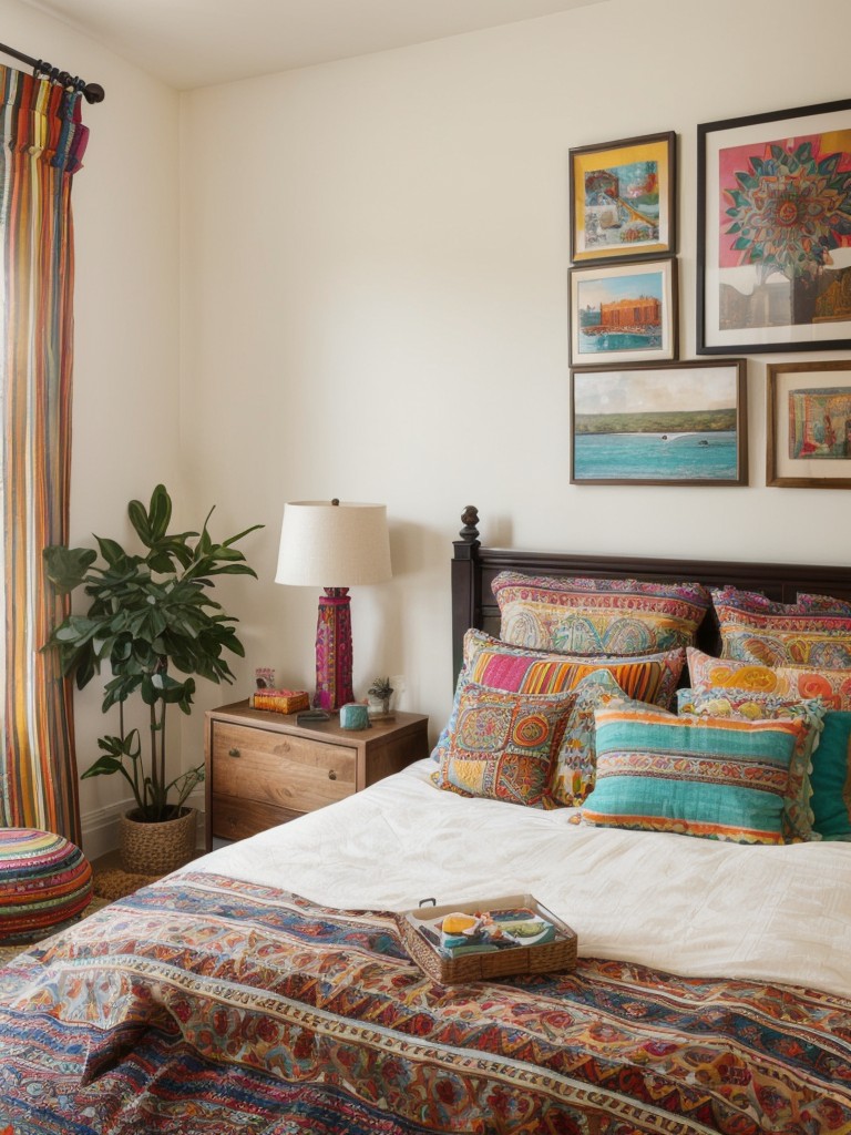 Eclectic Charm: Create a Playful and Vibrant Bohemian Bedroom