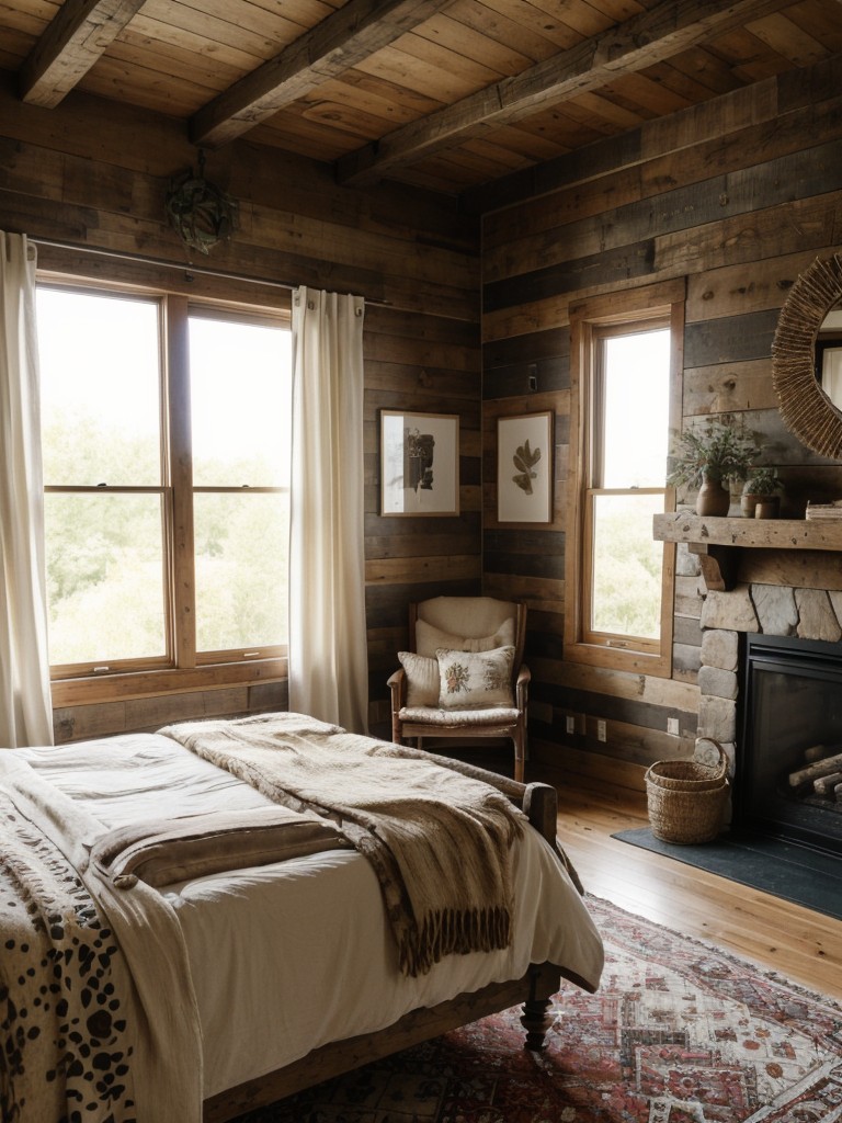 Create a Cozy Bohemian Bedroom with Rustic Charm