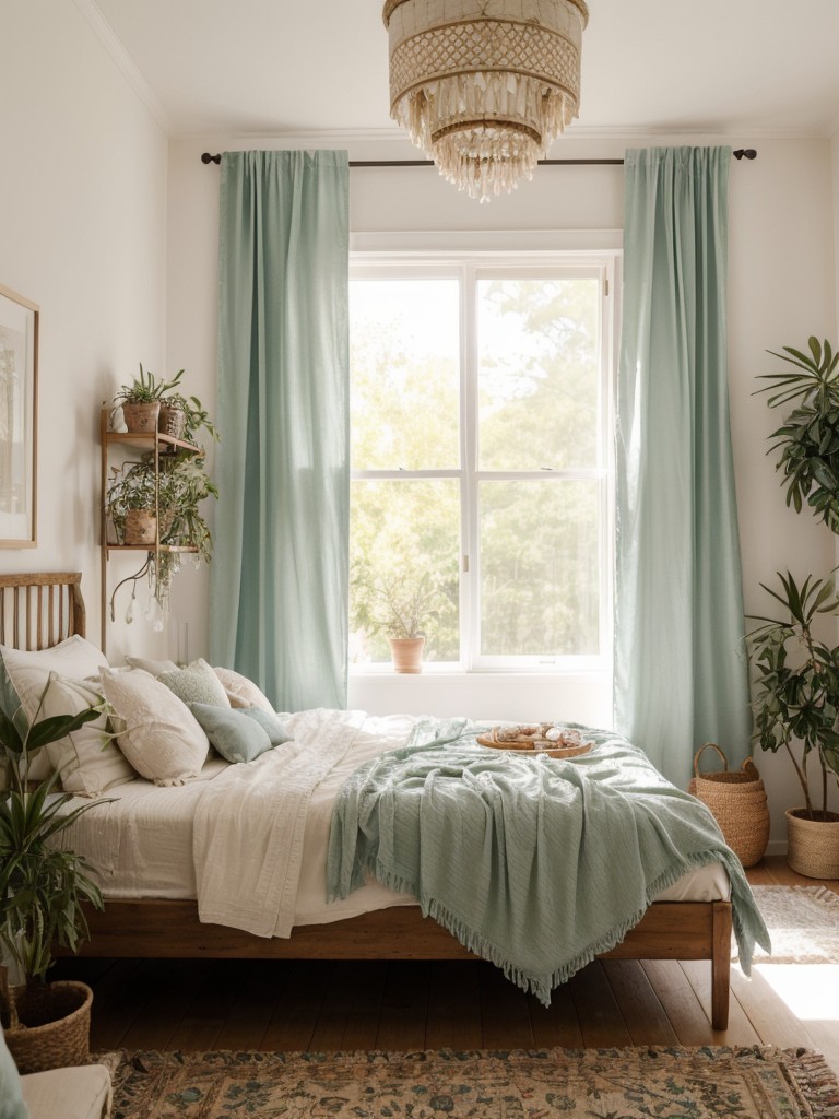 Boho Chic Apartment: Create a Dreamy Bedroom with Soft Pastels and Natural Light