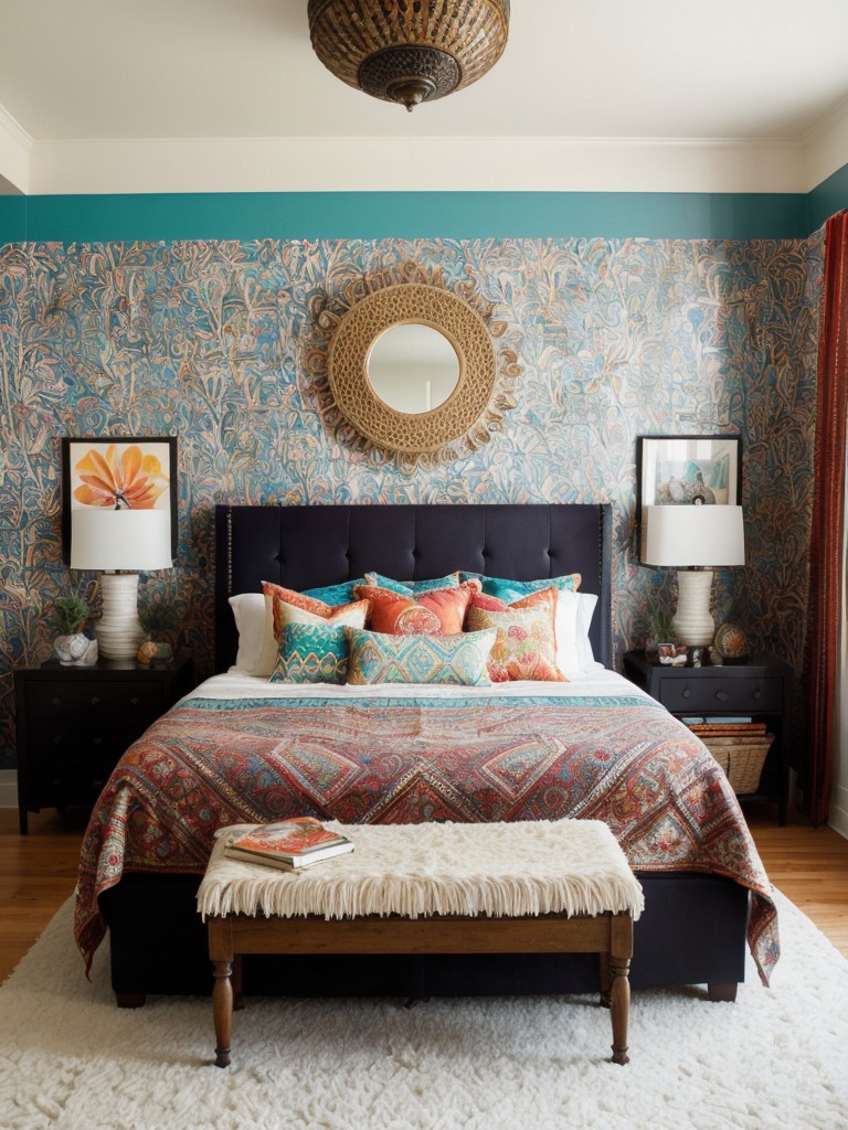 Boho Chic: Transform Your Apartment with Bold Bedroom Decor