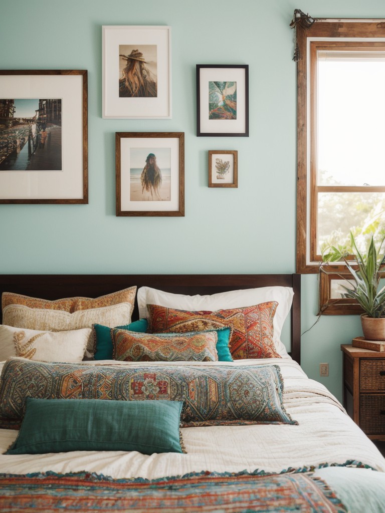 Eclectic Gallery Wall: Boho-Inspired Decor for Your Apartment!