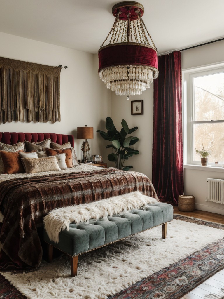 Eclectic dream bedroom: Textures and decor ideas for a boho paradise