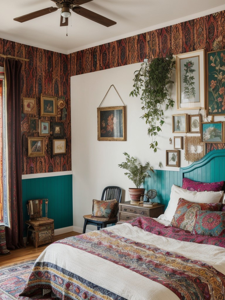 Bold & Beautiful: Transform Your Bedroom with Eclectic Decor!