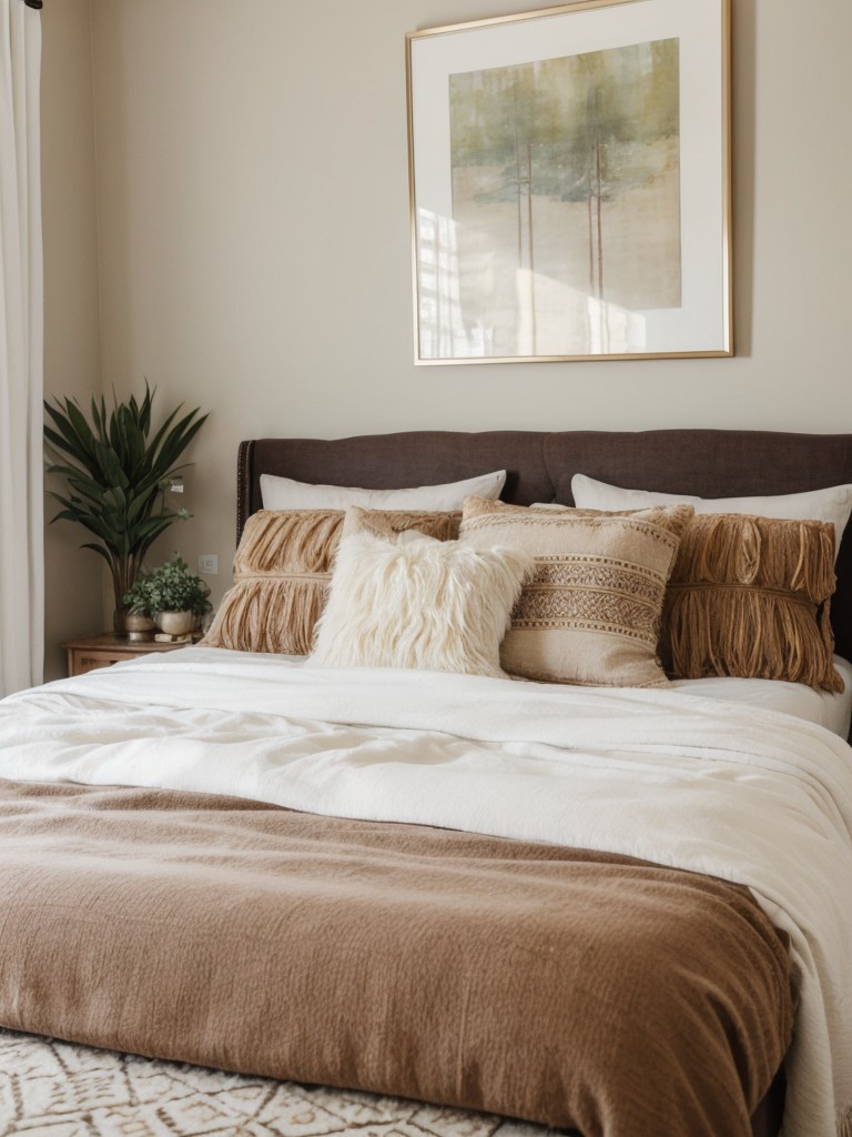 Cozy Up Your Apartment with a Luxe Bohemian Bedroom Makeover!