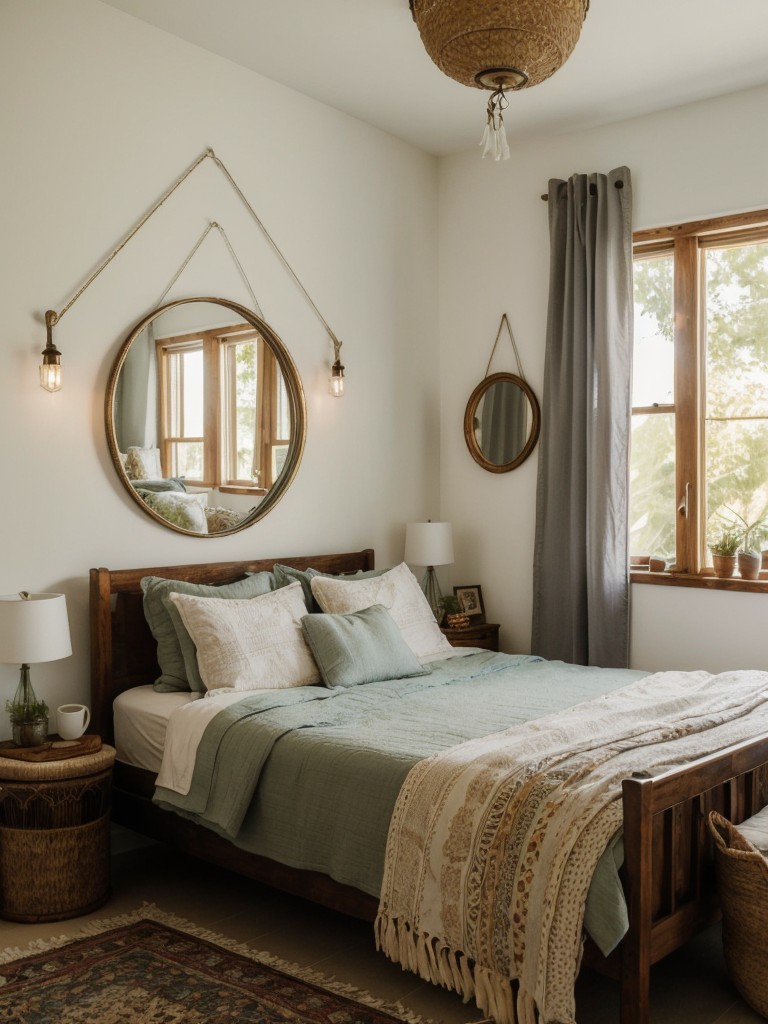 Boho Chic: Create a Cozy Oasis with Bedroom Mirrors!