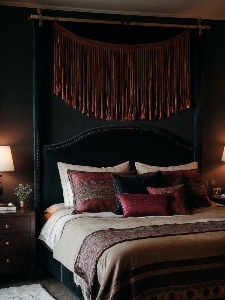 Bedroom Enchantment: Create a Dark and Moody Boho Retreat