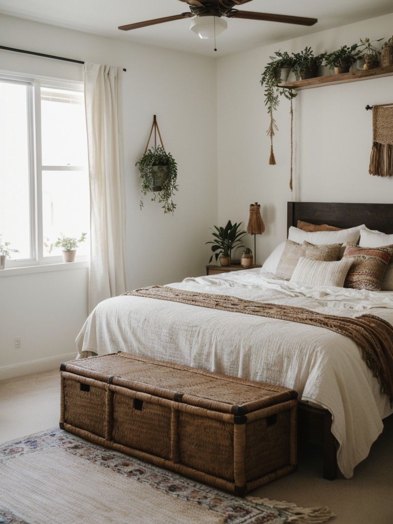 Boho Bedroom Bliss: Bring Bohemian Charm to Your Apartment!