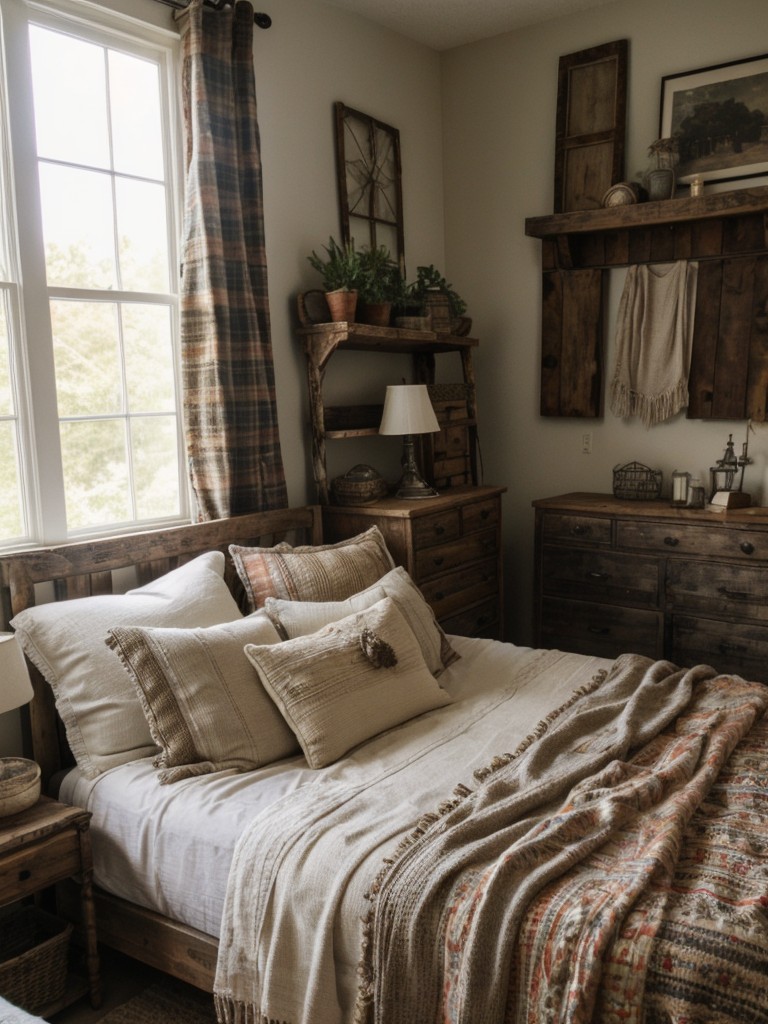 Rustic Chic: Transform Your Bedroom with Bohemian Elegance!