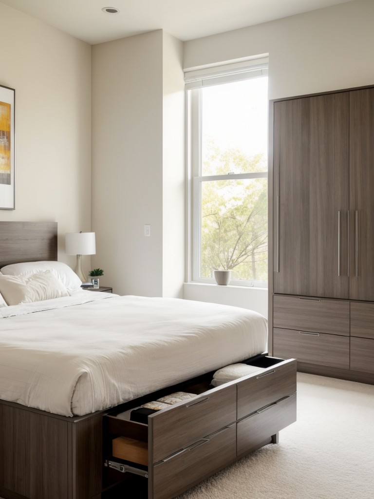 Maximize Space in Your Apartment with Multifunctional Bedroom Decor!