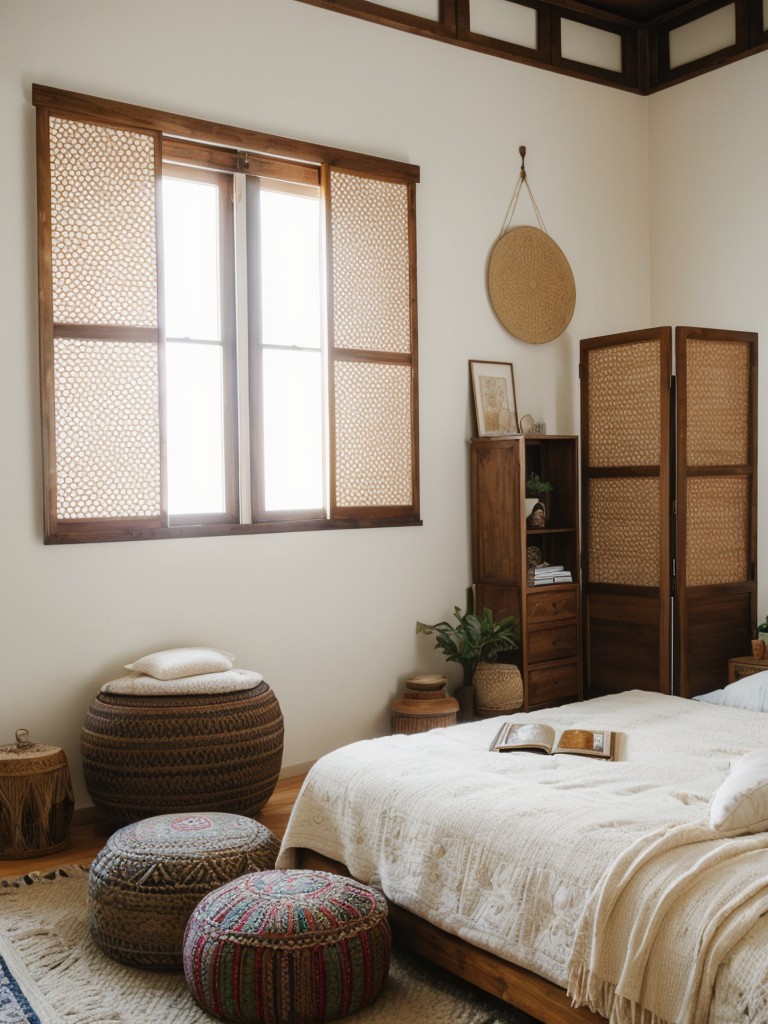 Global Vibes: Create an Eclectic Apartment with Bohemian Bedroom Décor!