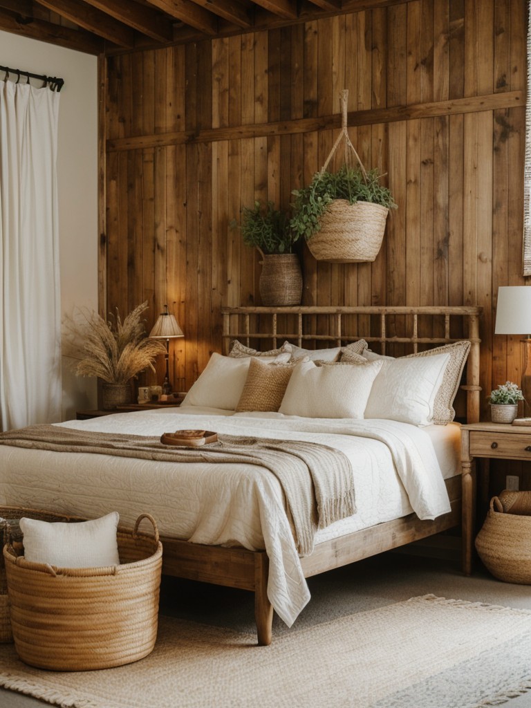 Rustic Boho Vibes: Create a Dreamy Apartment Retreat!