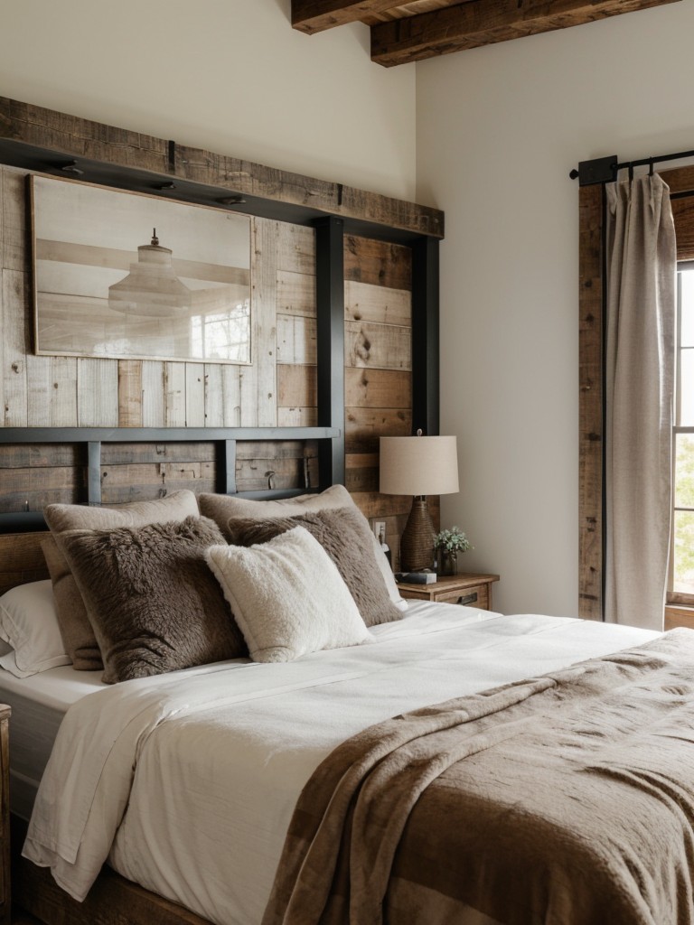 Cozy Loft Vibes: Designing a Luxurious Industrial Bedroom