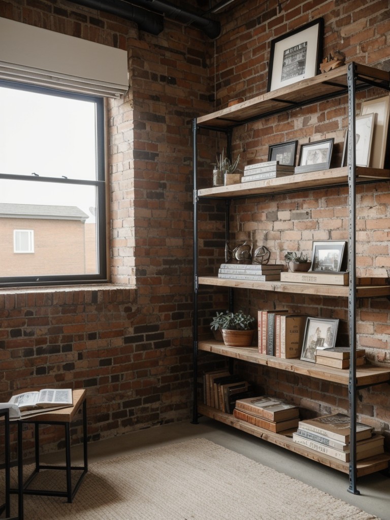 Industrial Chic: Exposed Brick and Metal Bedroom Ideas