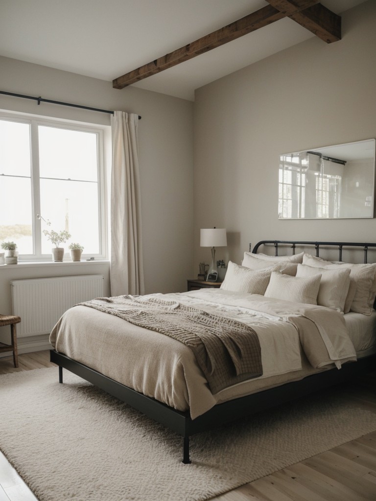 Cozy Industrial Bedroom Vibes: Transform your apartment into a hygge-inspired sanctuary