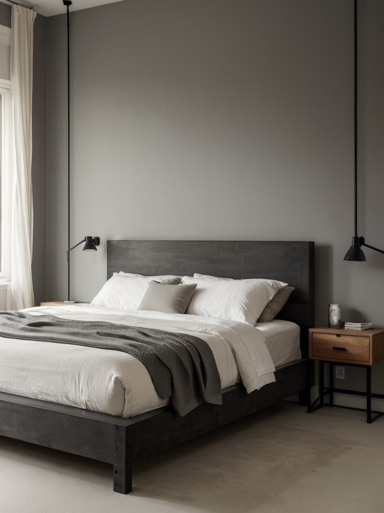 Minimalist Industrial Bedroom: Create a Modern, Gender-Neutral Haven