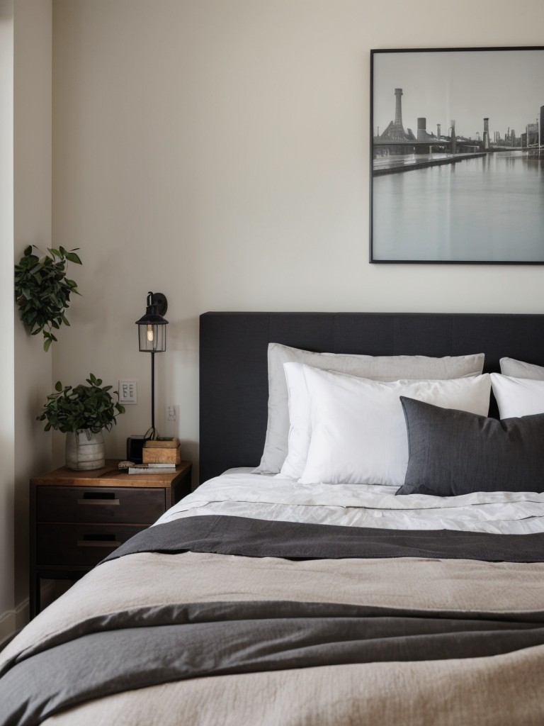 Industrial Chic: Stylish Apartment Bedroom Ideas for City Living