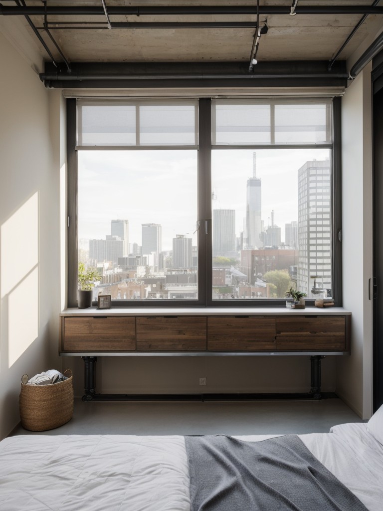 Urban Chic: Transform Your Apartment with Industrial Bedroom Decor