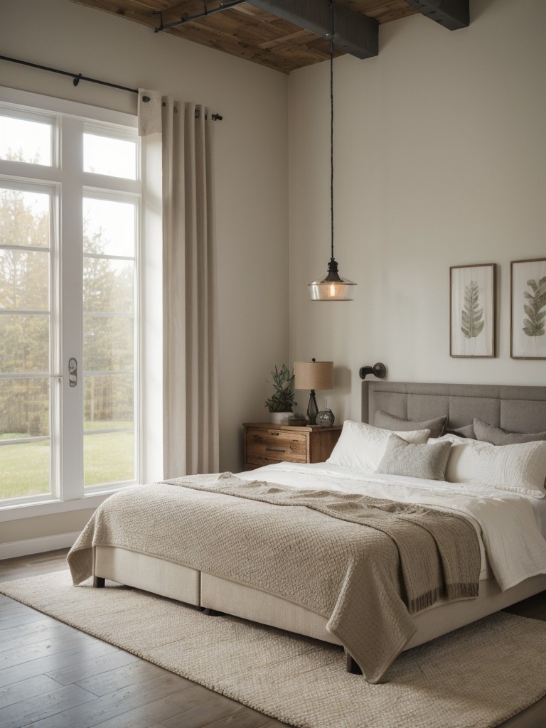 Cozy Oasis: Transform Your Bedroom into an Industrial Dream Apartment