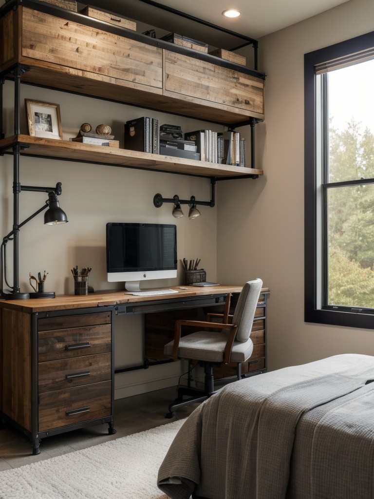 Industrial Chic: Transform Your Bedroom into a Stylish Sanctuary