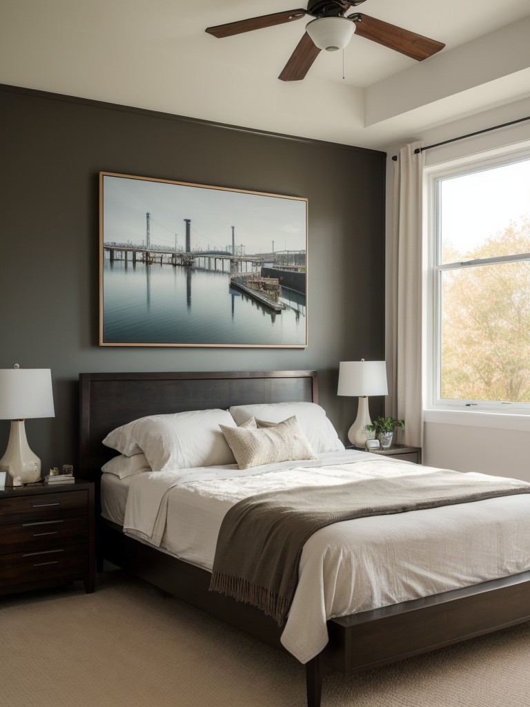 Cozy Industrial Vibes: Personalize Your Apartment with Art and Style!