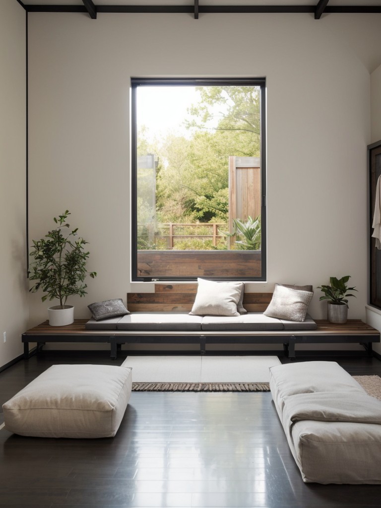 Serene Apartment Inspiration: Industrial Zen Bedroom Ideas