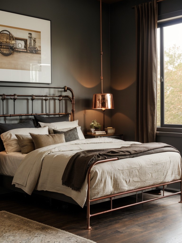 Revive Your Apartment with Industrial Bedroom Decor