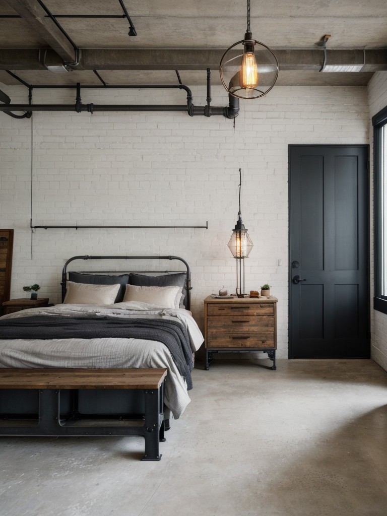 Revive Your Bedroom Decor: Industrial Style Bliss!