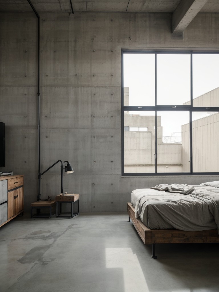 Industrial Chic: Elevate Your Apartment with Concrete Touches