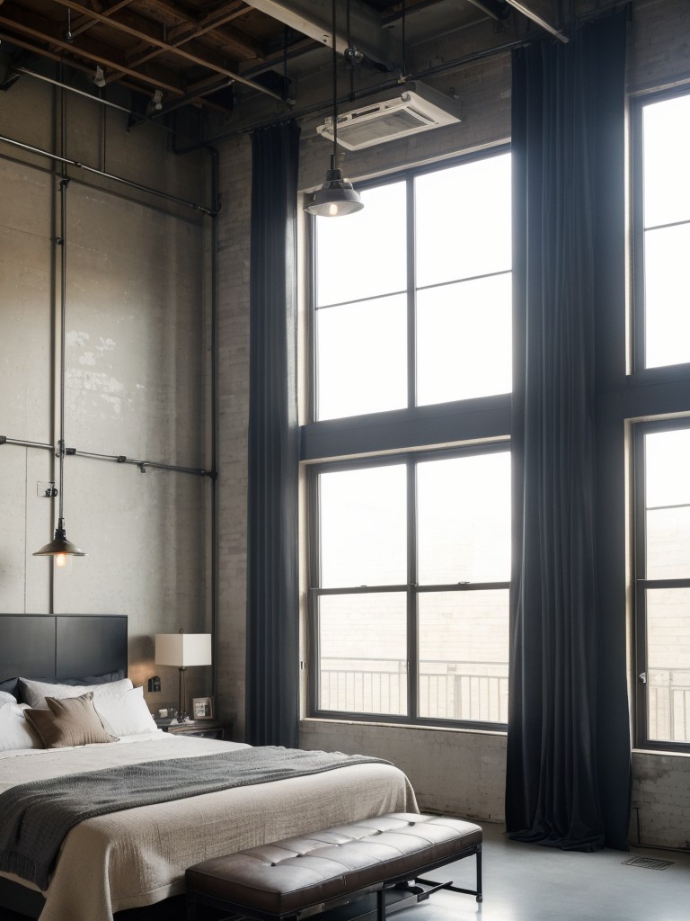 Industrial Chic: Transform Your Apartment with High Ceilings