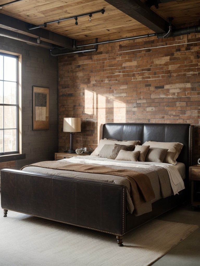 Cozy Up Your Apartment with Industrial Bedroom Vibes