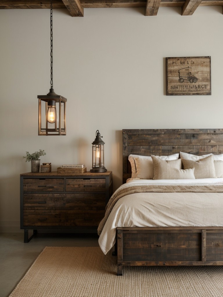 Rustic meets modern: Transform your apartment with industrial fusion decor.