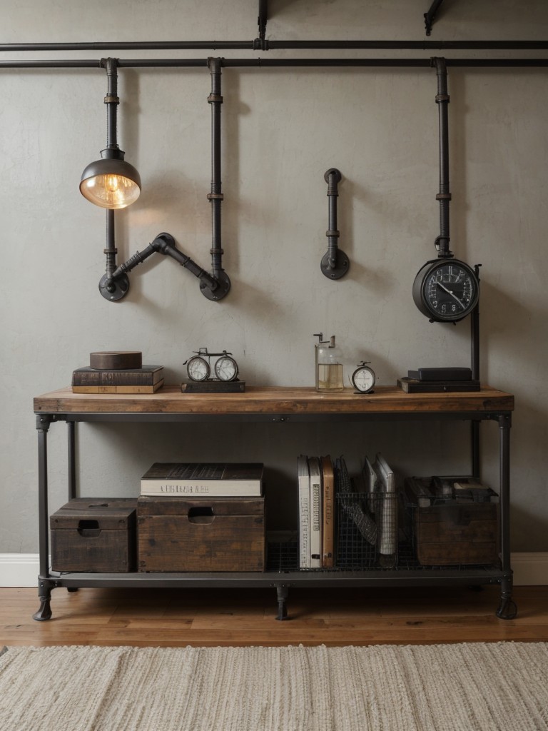 Rustic-Chic: Style Your Bedroom with Industrial Elegance!