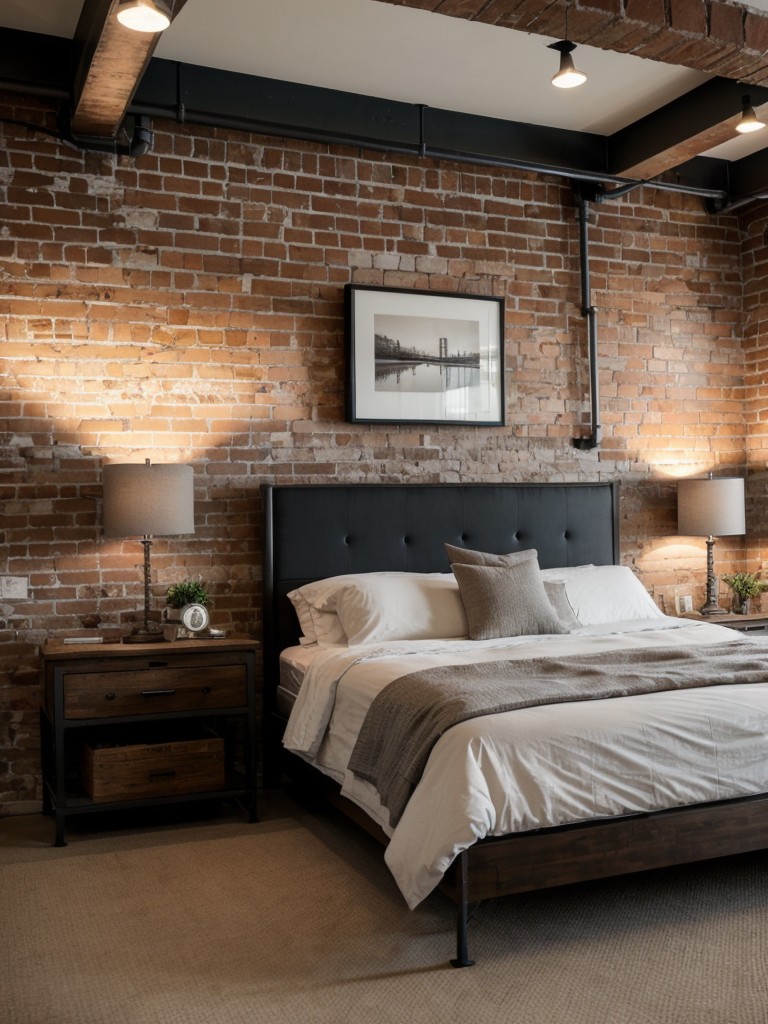 Urban Chic: Elevate Your Apartment with Exposed Brick Walls!