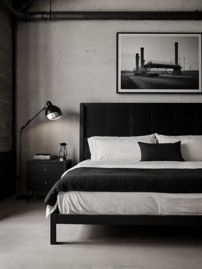 Industrial Chic: Elevate Your Apartment with Bold Artwork