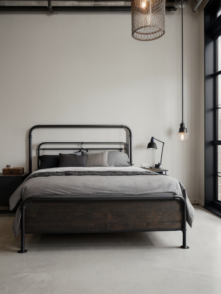 Industrial Chic: Elevate Your Apartment with Minimalist Elegance!