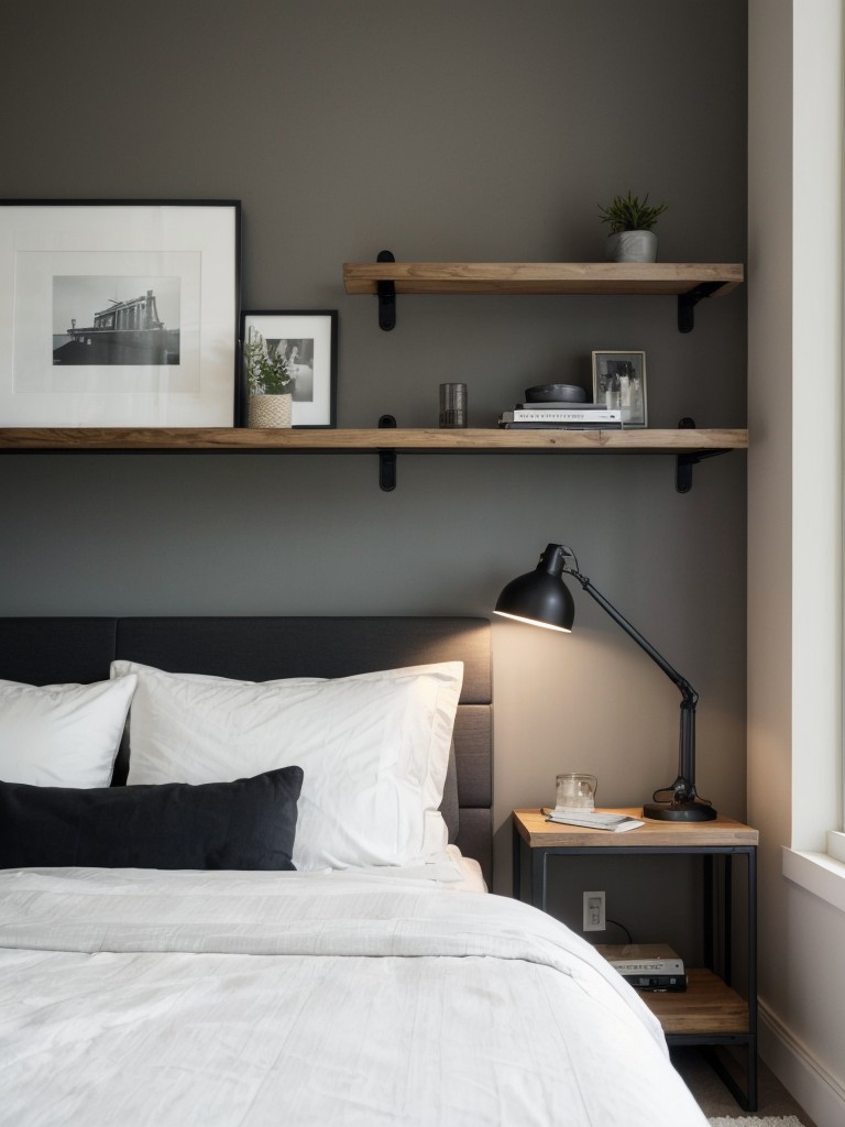 Space-Saving Style: Modernize Your Bedroom with Floating Bedside Tables