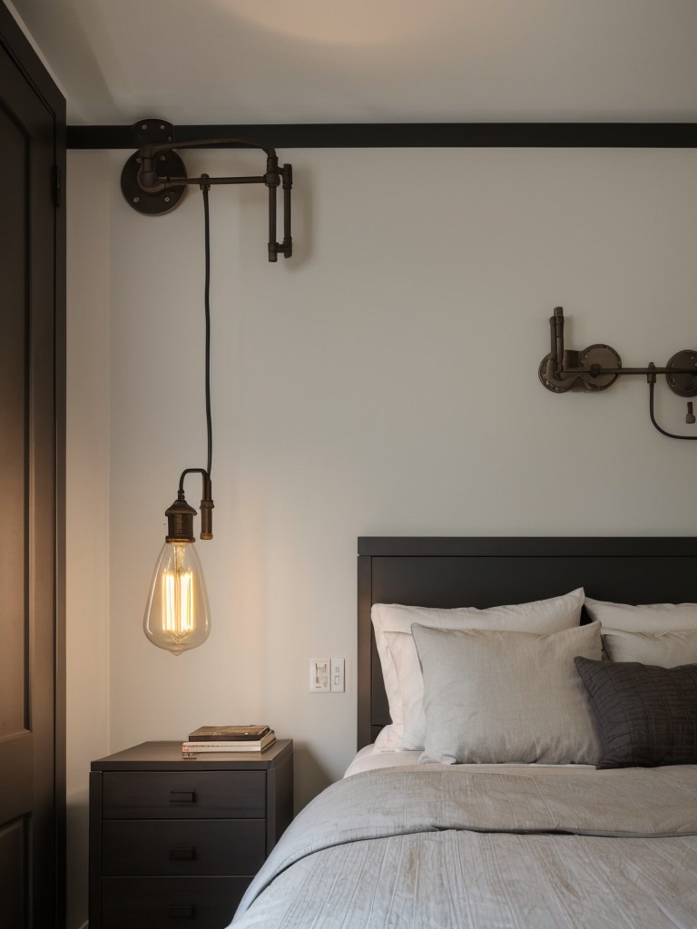 Industrial Chic: Transform Your Bedroom with Edison Lighting