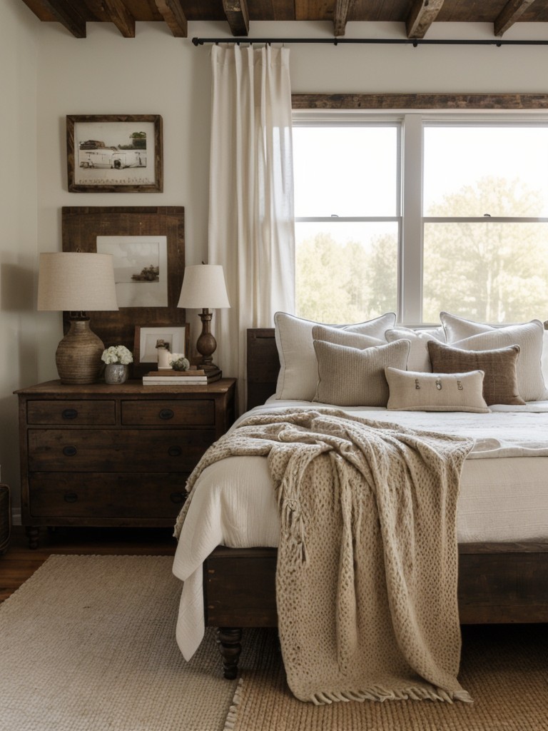 Rustic Chic: Transform Your Bedroom with Vintage-Inspired Decor