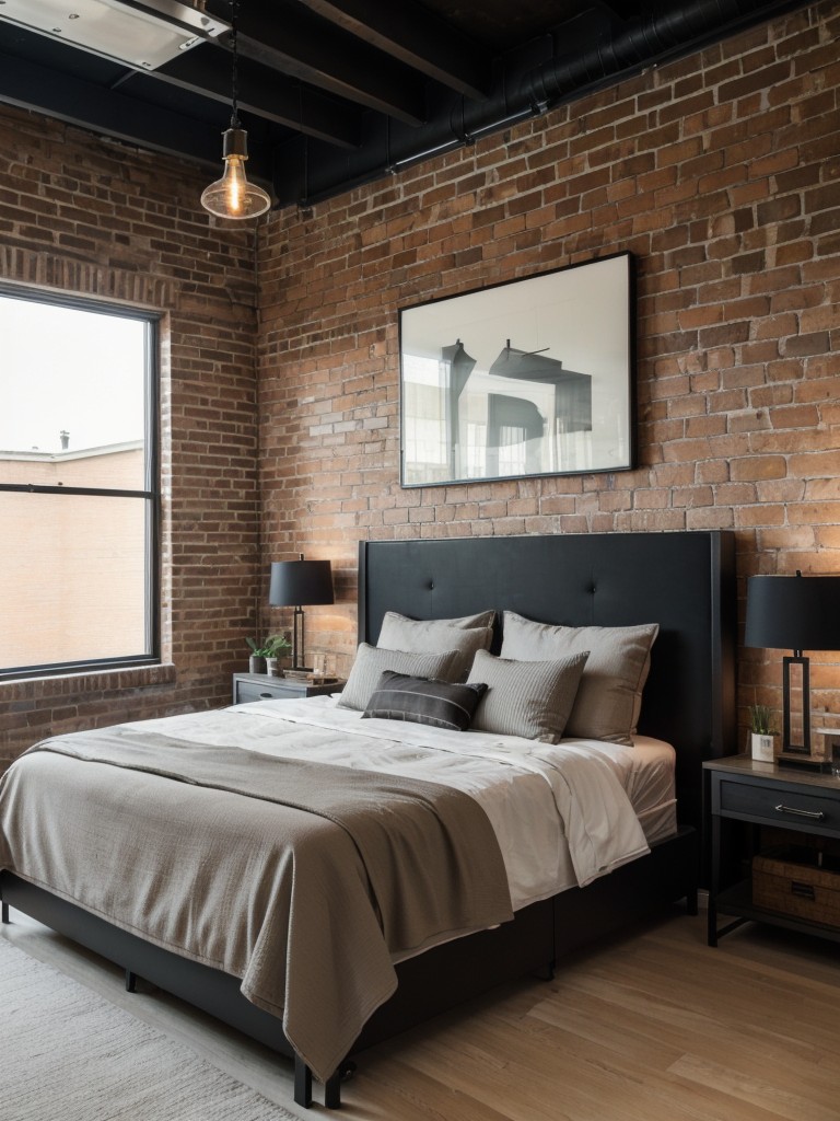 Industrial Chic: Transform Your Bedroom with Contemporary Flair!