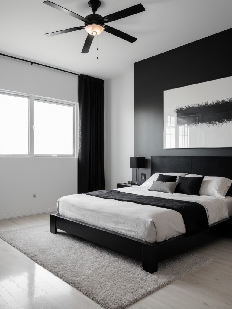 Contemporary Bedroom Inspo: Sleek & Industrial Vibes!