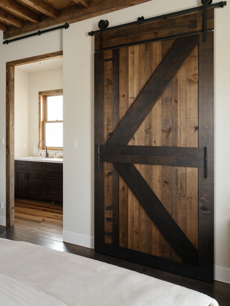 Rustic Chic: Transform Your Bedroom with Barn Doors!