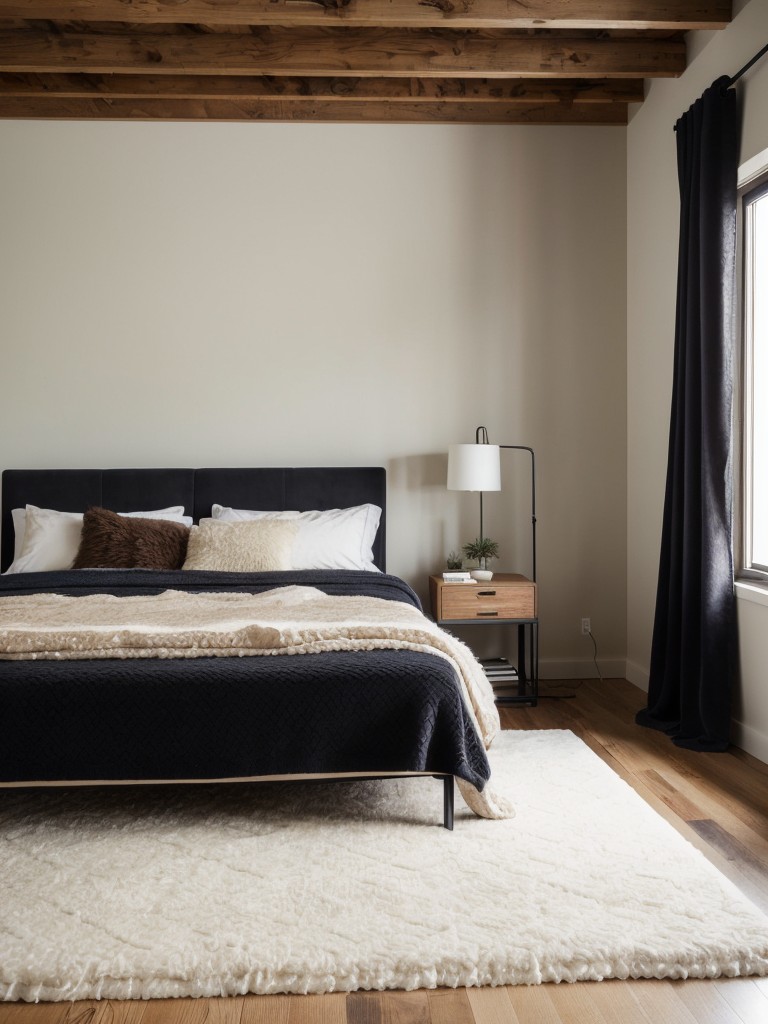 Create a Cozy Bedroom with Sleek Industrial Vibes