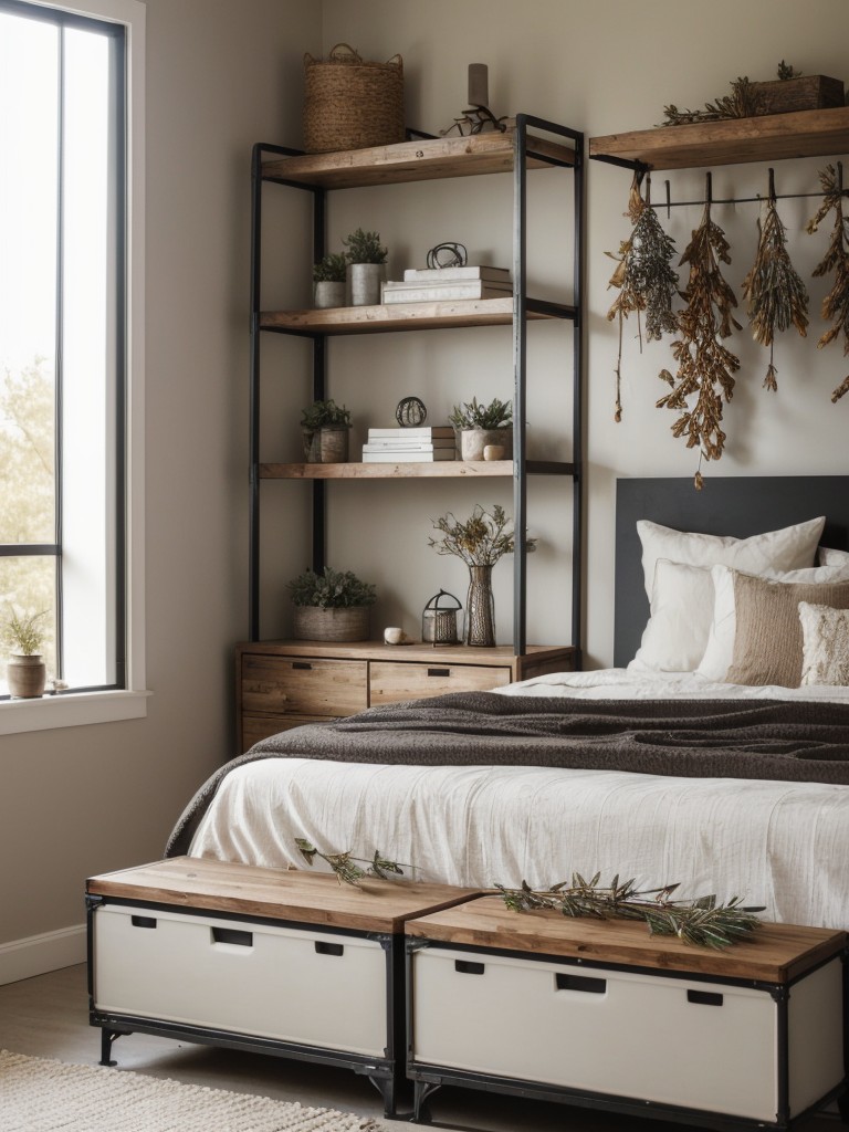 Rustic Chic Apartment: Stylishly Transform Your Bedroom Space!