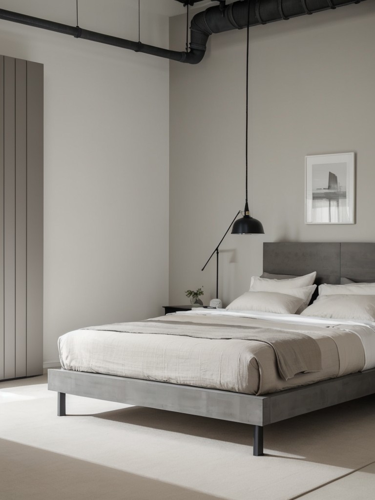 Tranquil Vibes: Neutral Palette for a Contemporary Bedroom