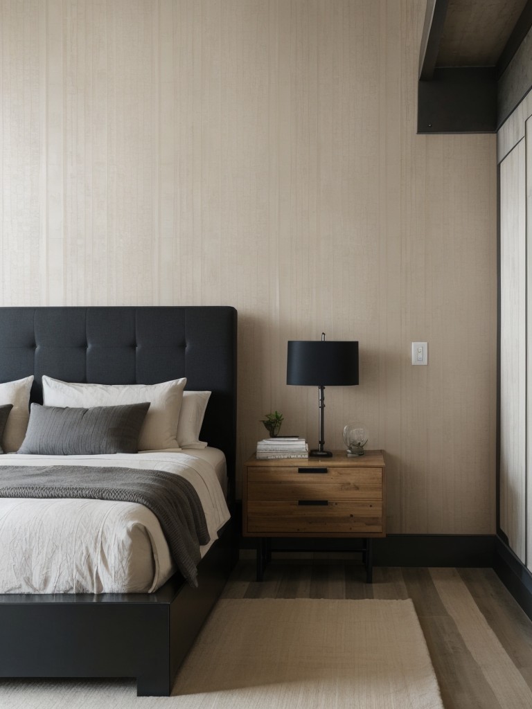 Contemporary Chic: Elevate Your Bedroom with Texture and Patterns!