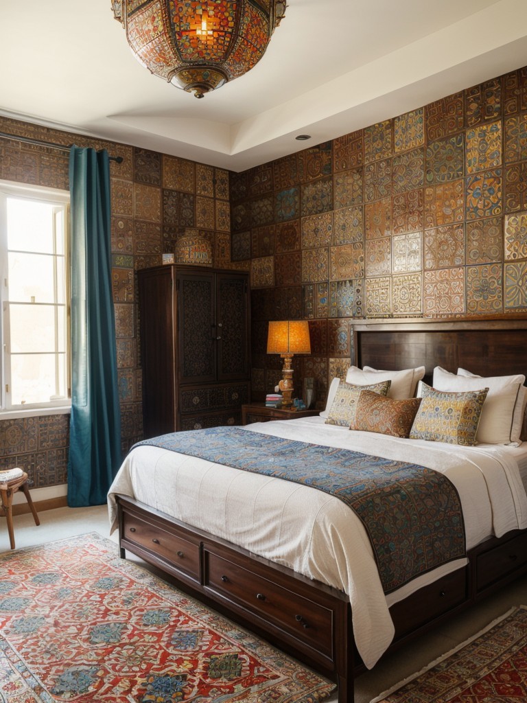 Moroccan Chic: Elevate Your Bedroom with Playful Industrial Decor!