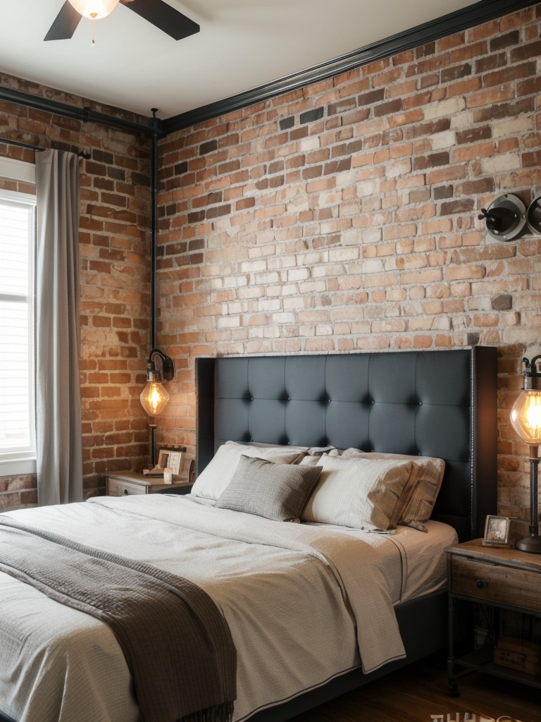 Industrial Chic: Playful Bedroom Decor Inspiration