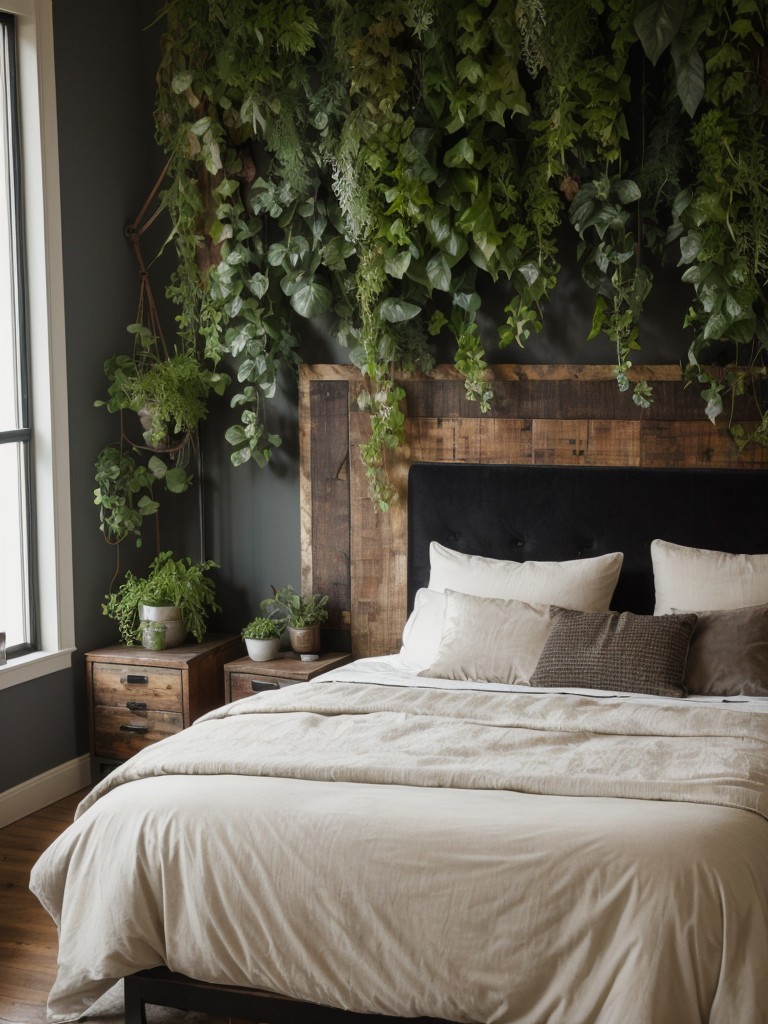 Green Oasis: Transform Your Apartment with Industrial Greenery!