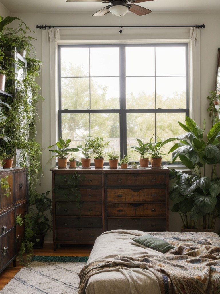 Boho Bliss: Create a Lush Retreat with Greenery in Your Apartment